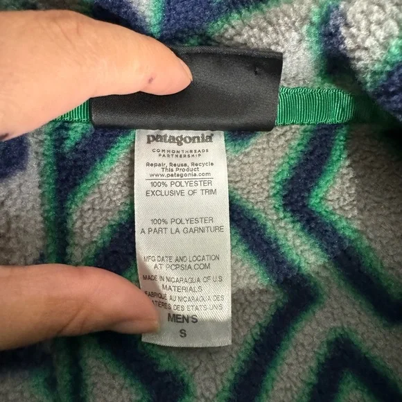 Patagonia Synchilla Men’s Snap-T Fleece Pullover - Picture 8 of 8